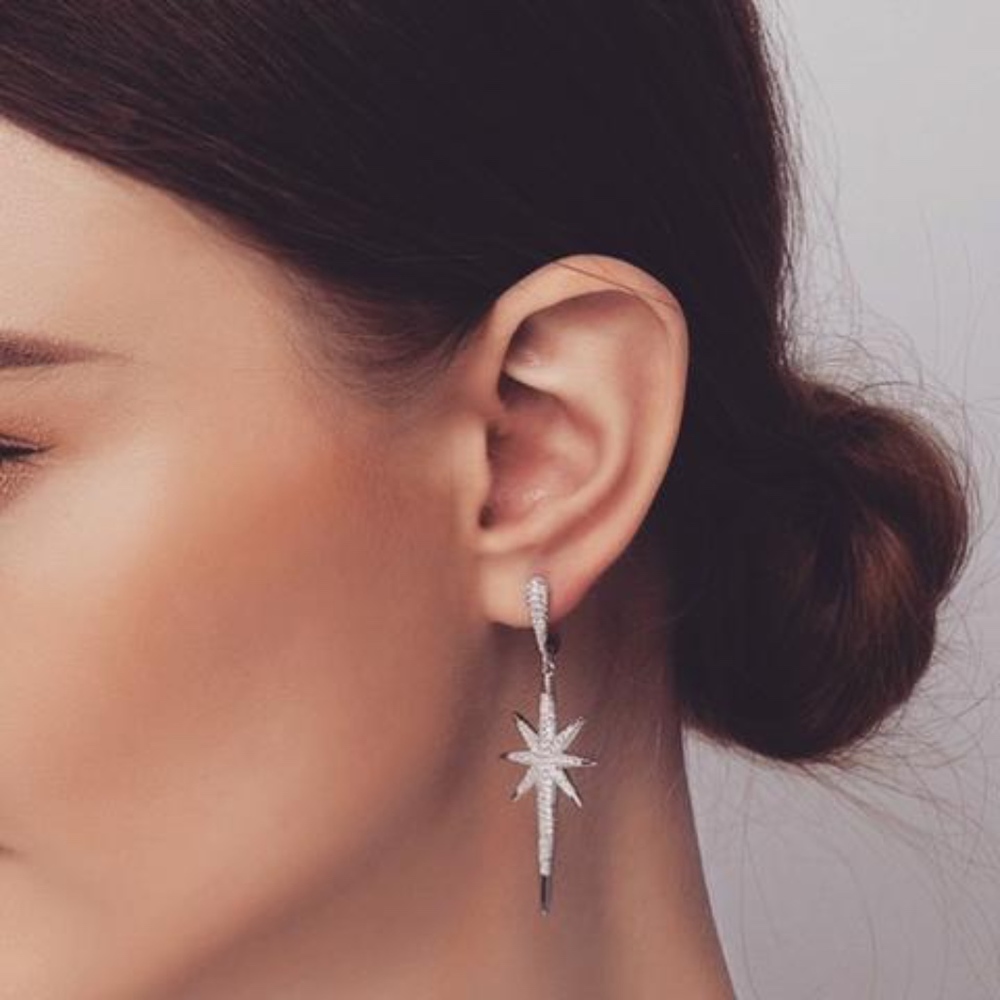 VERGERA EARRING || Starburst Earring, Star Earring